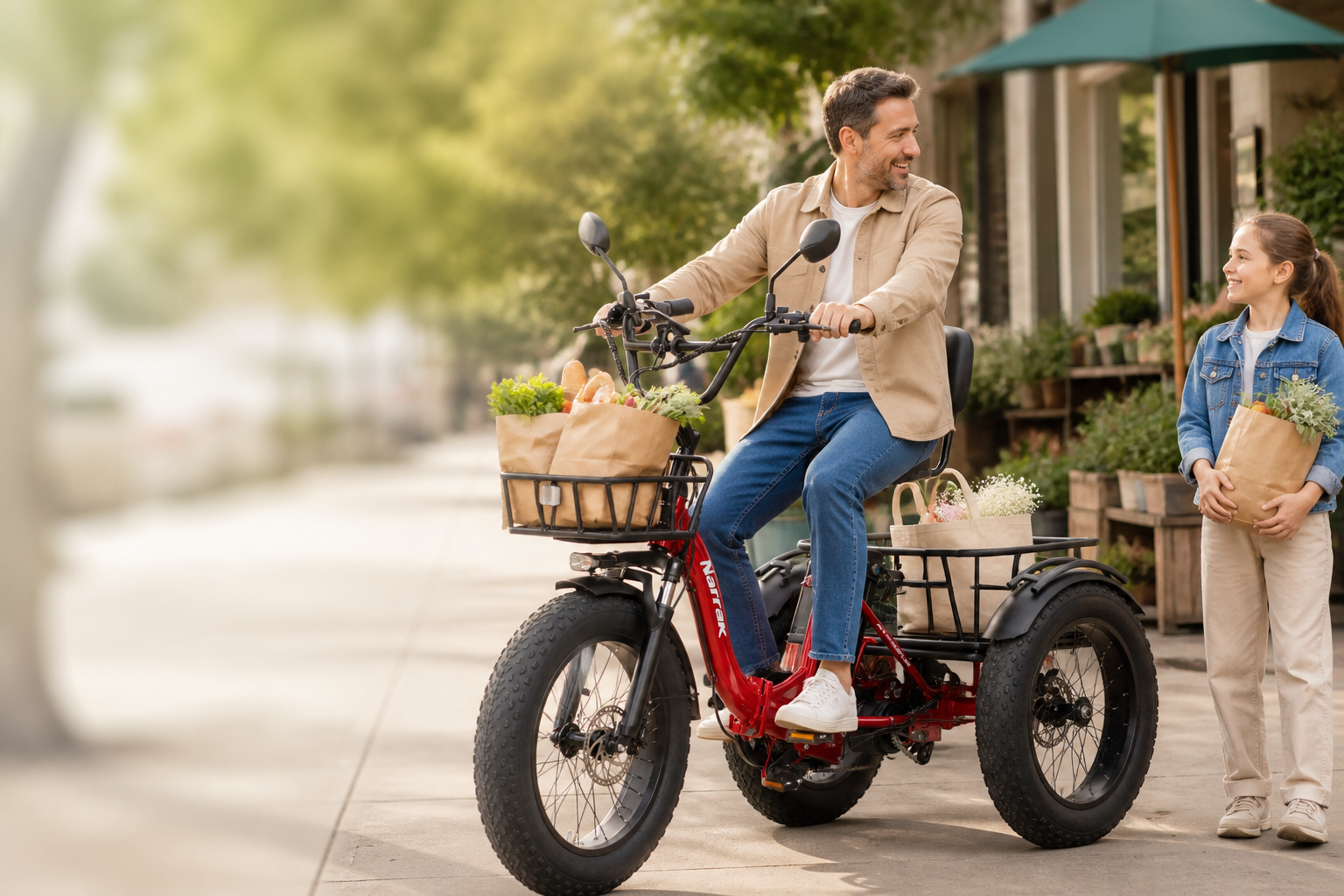Best cargo bikes for families — folding electric trike for errands