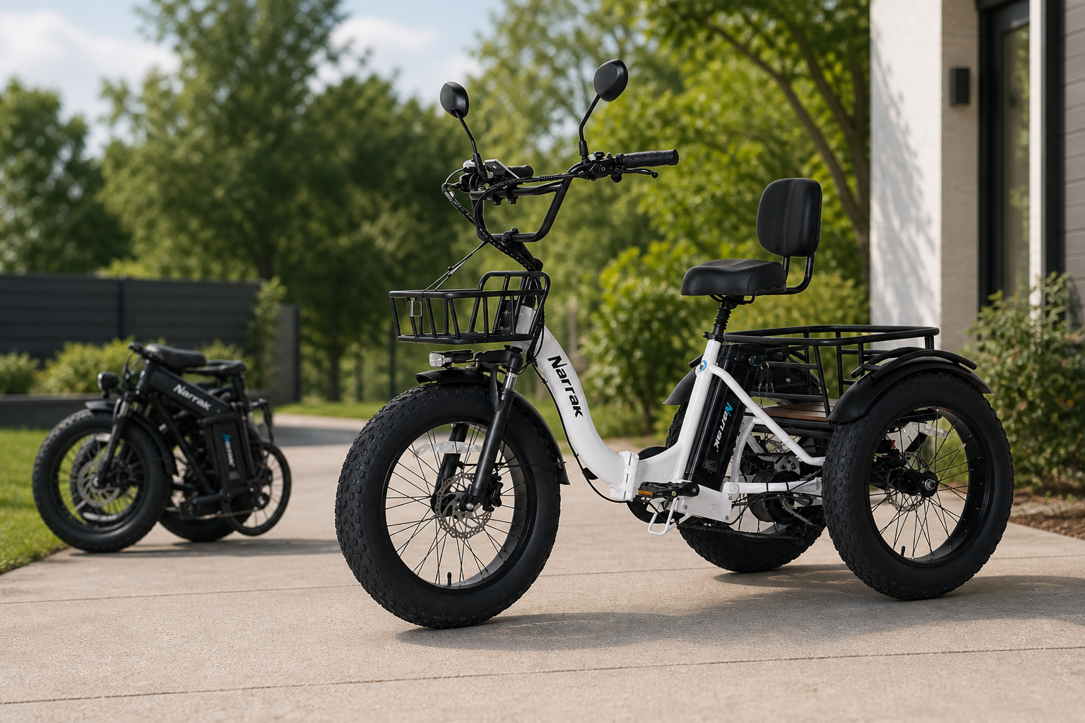 Folding Trike vs Folding Ebike: Which Fits You | Narrak | Narrak