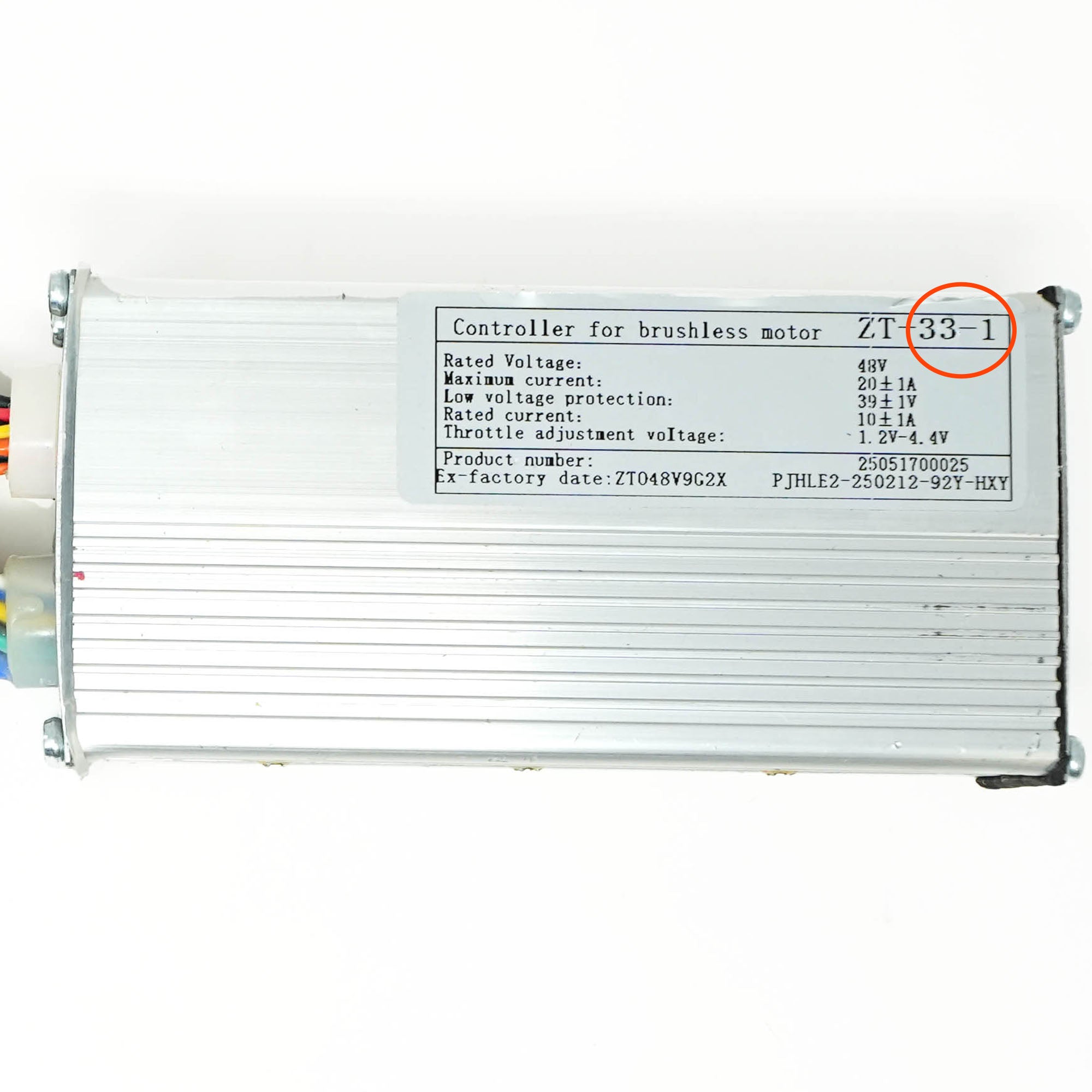 48V Controller for S180 (Controller-33-1)