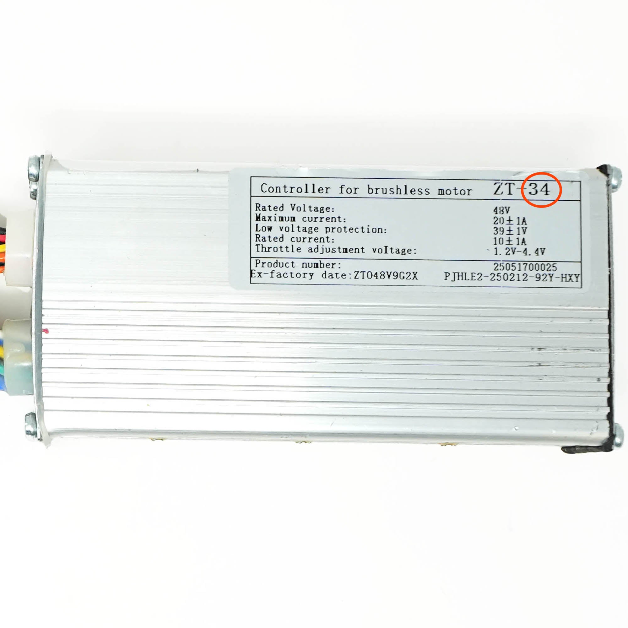 48V Controller for M201,M211 (Controller-34)
