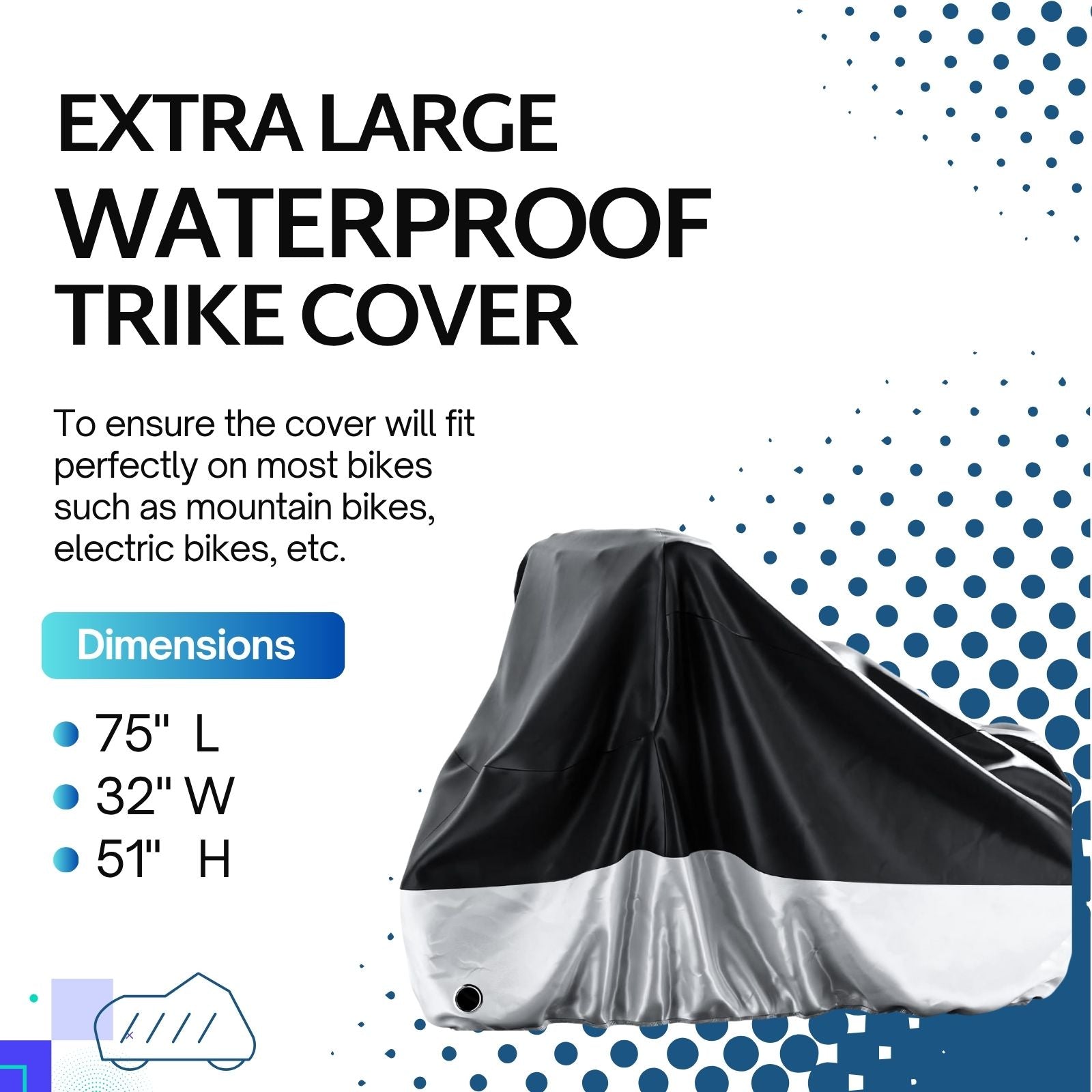 Protective Outdoor Bike Cover for All Narrak Bikes