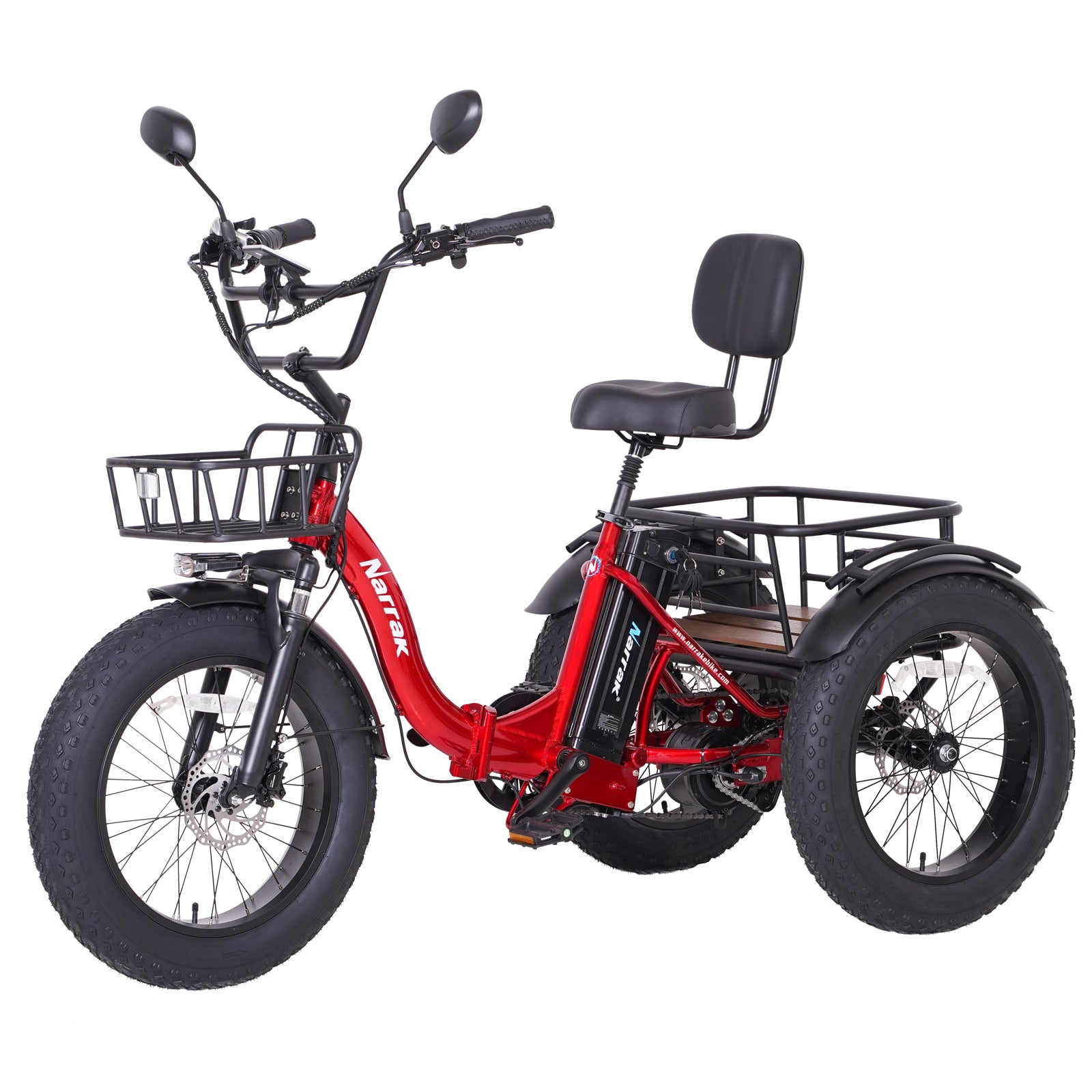 Folding Electric Tricycle S180 (Black)