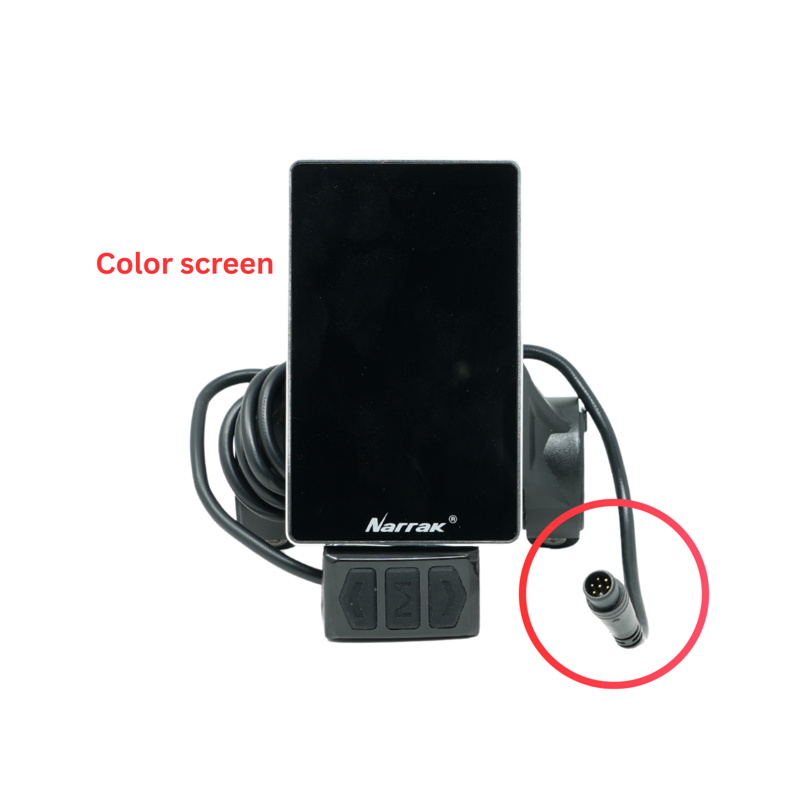 36V 6 Pins & Black Color Plug (M5 Display-C)