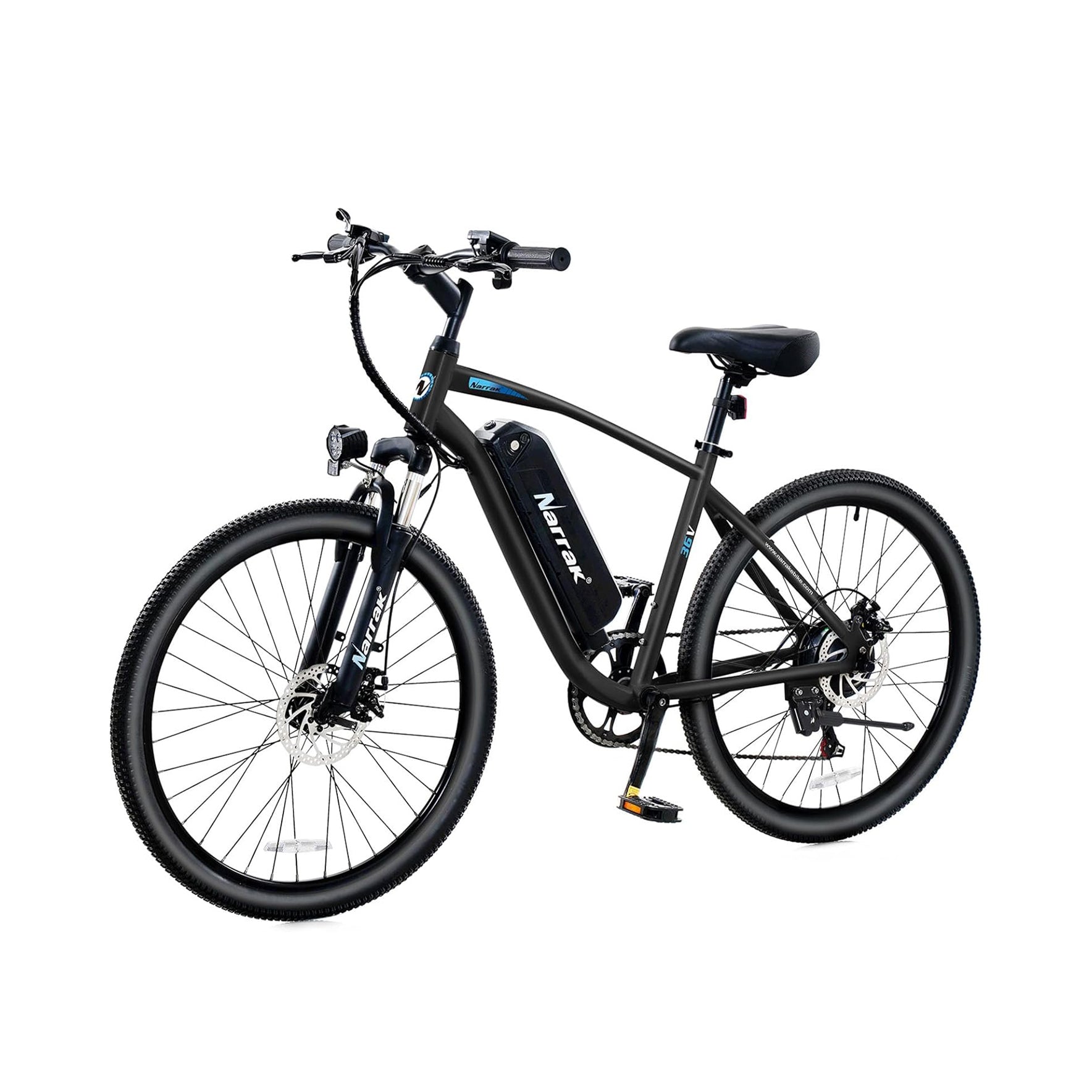 540W Peak Motor 36V 10.4AH Removable Battery Mountain Bike Black