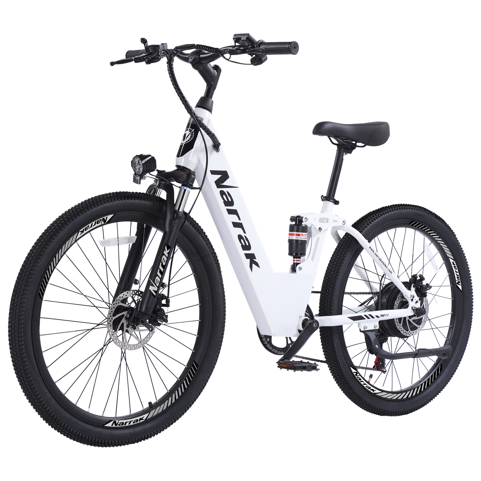 Electric Mountain Step Thru E-Bike Black