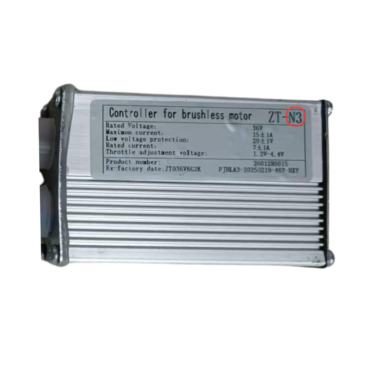 36V Controller for N3 (Controller-N3)