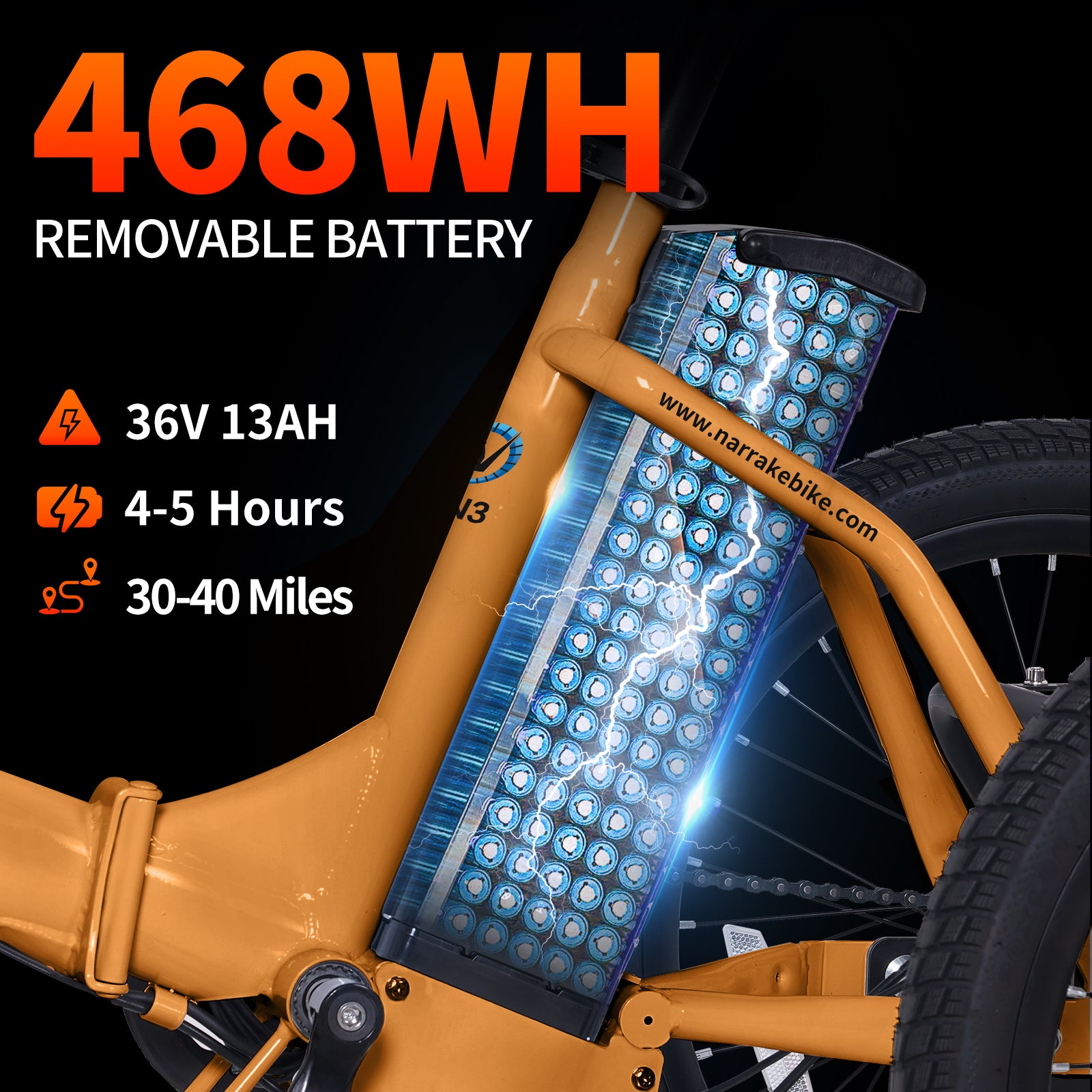 Narrak N3 electric tricycle - hydraulic brake detail
