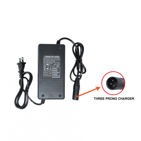 36V Three Pins Charger Port