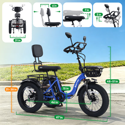 Narrak N8 semi-recumbent electric tricycle - assembly and unboxing