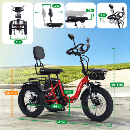 Narrak N8 semi-recumbent electric tricycle - assembly and unboxing