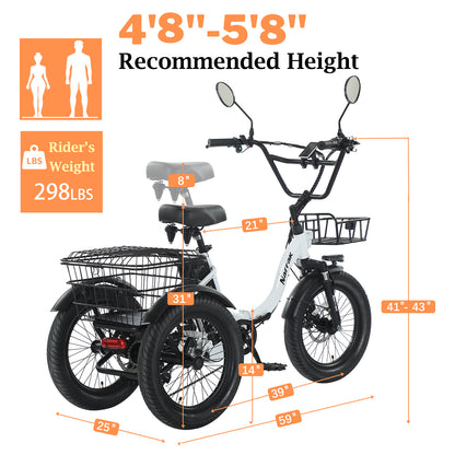 Narrak N3 electric tricycle - assembly and unboxing