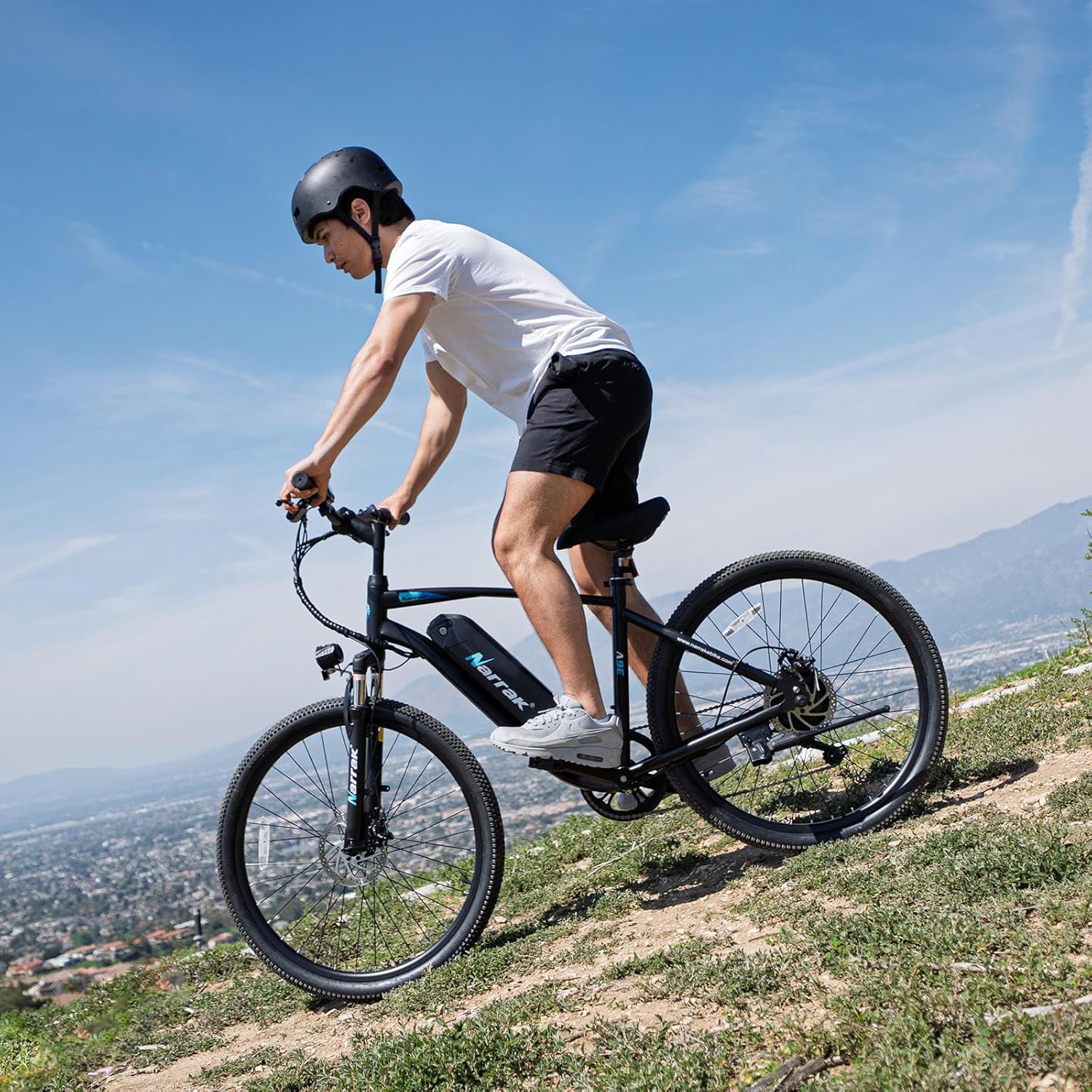 540W Peak Motor 36V 10.4AH Removable Battery Mountain Bike Black