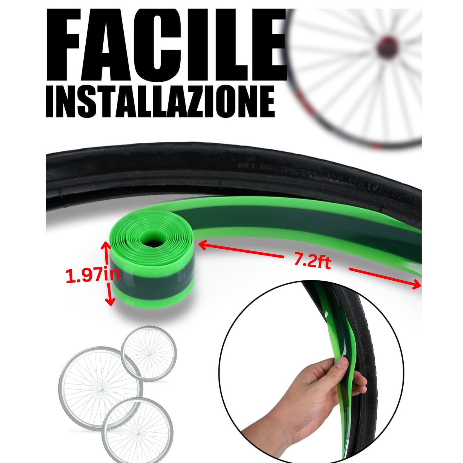 Tire Liner - 1.97'' Fat Tire Size