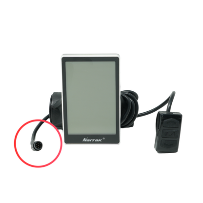 48V 6 Pins & Black Color Plug (M5 Display-B)
