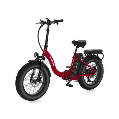 Folding Electric Bicycle with Peak 1100W Motor 48V 13AH 624WH Removable Battery Step Over / Thru E-Bike
