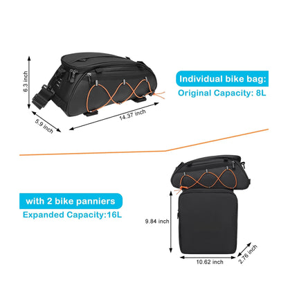 Cycling Pannier Trunk Bag