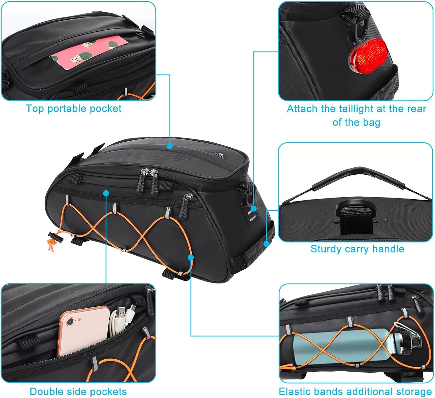 Cycling Pannier Trunk Bag