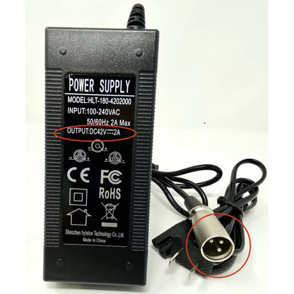 36V charger 3 pins for S119/S109 City Bike